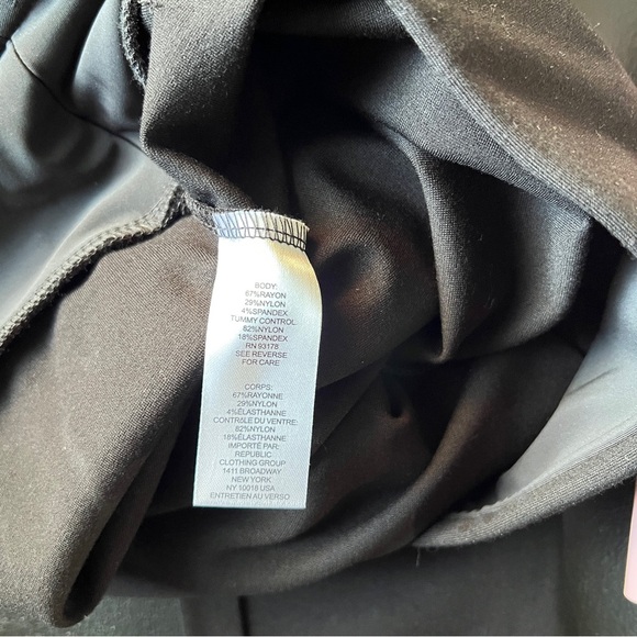 Tahari Tummy Control Stretch Black Pants Women’s Petite Large New With Out Tags - Picture 5 of 8